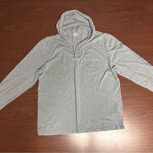 Vineyard Vines Charcoal Gray Cotton Sweatshirt